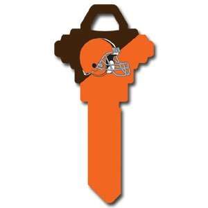 Cleveland Browns Schlage Team key   NFL Football Fan Shop Sports Team 