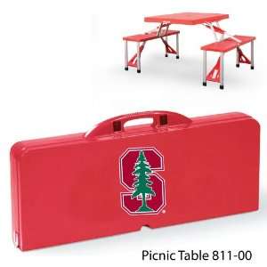    Stanford University Printed Picnic Table Red