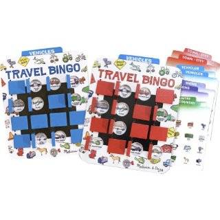   Auto Roadtrip Bingo Vacation Game Family I SPY Set of 3 Toys & Games