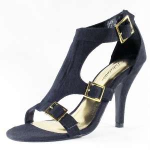 High Heel Womens Sandals, Shoes, Black SU 6.5US/37EU  