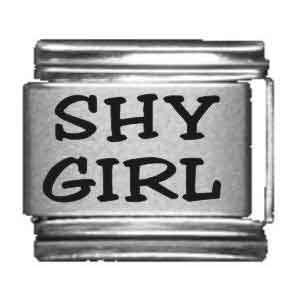  Shy Girl Italian Charm Jewelry