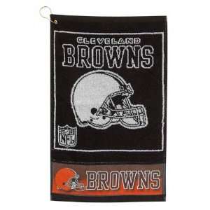  Cleveland Browns 16x24 Jacquard Golf Towel Sports 