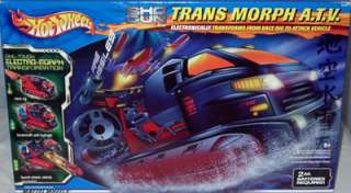 hot wheels trans morph a t v electronically transforms from race rig 