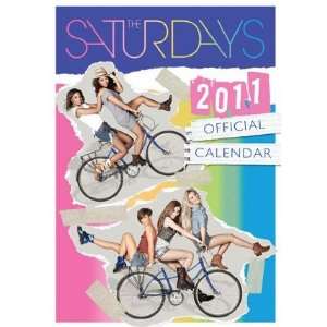 2011 Music Pop Calendars The Saturdays   12 Month Official Music 
