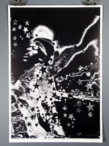 Jimi Hendrix, Nona Hatay, Astro Man, Vintage Poster  