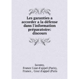  Les garanties a accorder a la dÃ©fense dans l 