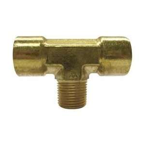  Anderson Fittings 1/8 Nptf Male Branch Brass Indl Pipe Tee 