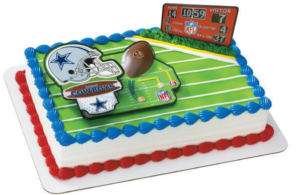 DALLAS COWBOYS NFL FOOTBALL CAKE DECORATION TOPPER NEW  