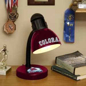COLORADO AVALANCHE Team Logo DESK LAMP (14.5 Tall x 6 Wide) with 