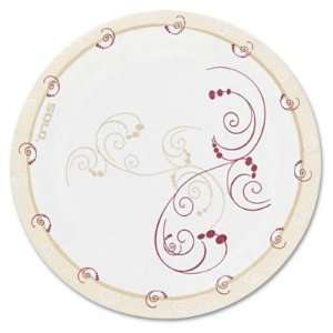  SOLO Cup Company Symphony Design Paper Plates, Poly Coated 