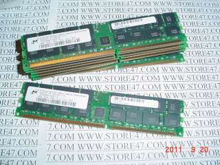   2gb SUN MEMORY 370 7806 16gb KIT DDR 400 CL3 ECC REG PC3200R  