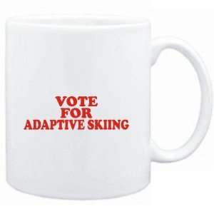 Mug White  VOTE FOR Adaptive Skiing  Sports  Sports 