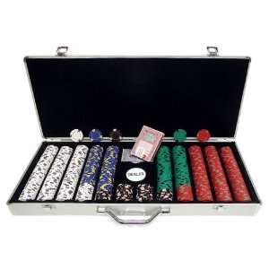 Trademark Games 650 Clay Casino Chips with Carrying Case 