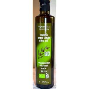 Kolymvari S.A. ORGANIC Extra Virgin Olive Oil 500 mL (Koroneiki Olives 