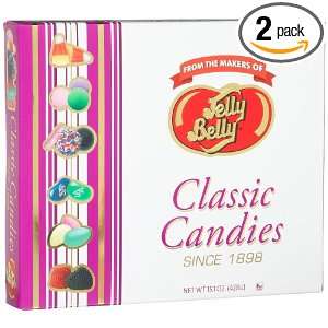 Jelly Belly Classic Candies, 15.1 Ounce Gift Boxes (Pack of 2)  