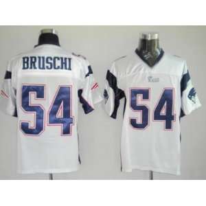 whole new england patriots jerseys #54 bruschi jersey football jersey 
