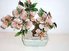 Artificial Bonsai or Ming Tree   Pink Flowers  Hand Assembled