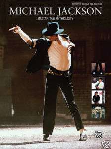 Michael Jackson Guitar Tab Anthology Song Book, 17 Hits  