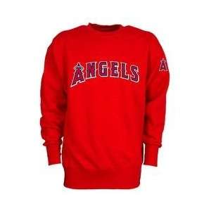  Los Angeles Angels of Anaheim Crewneck Tackle Twill Fleece 