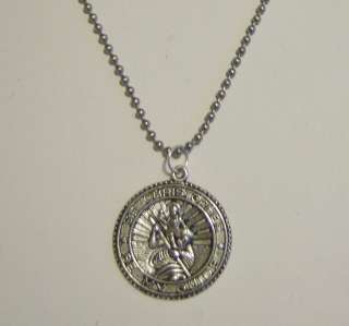 St. Christopher Medallion on your choice of Chain  