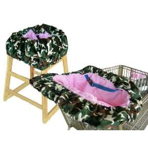  Camo Shopping Cart / High Chair Cover Baby