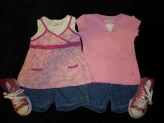 37 PIECE LOT GIRLS SPRING SUMMER CLOTHES SIZE 6/7 6 7OUTFITS SETS 