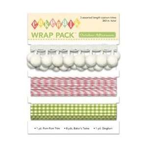  October Afternoon Cakewalk Wrap Pack Trims ; 3 Items/Order 