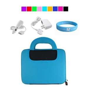   Case for Apple iPad + Car Charger + Wall Charger + Wristband