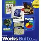 MICROSOFT MONEY 2001 WORD 2000 PICTURE IT ETC IN WORKS SUITE 2001 7 CD 