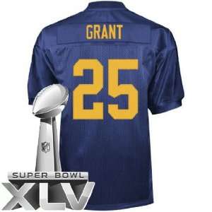 Green Bay Packers NFL Jerseys #25 Ryan Grant BLUE Authentic Football 
