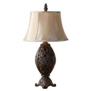 Wood Finish Lamps By Uttermost 27939