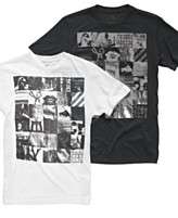 Marc Ecko Cut & Sew T Shirt, Square Squared Crew Neck Graphic T Shirt