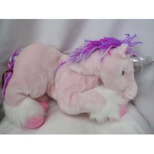  Unicorn Horse Plush Toy Pink Large 15 Collectible 