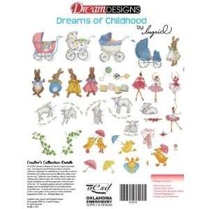  Dreams of Childhood Embroidery Designs by Ingrid on a 