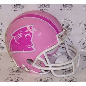  Carolina Panthers   Riddell Pink Mini Helmet Sports 