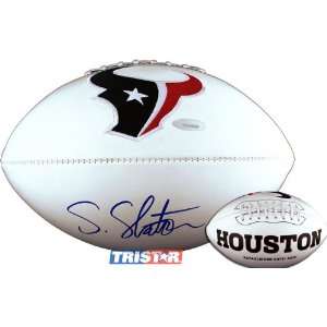 Tristar Productions I0020504 Steve Slaton Autographed Houston Texans 