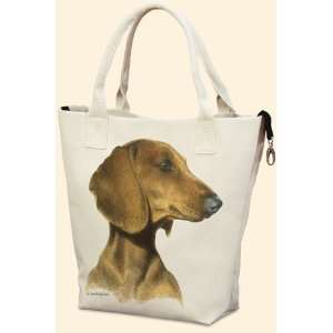   Dachshund Canvas Carryall by Fiddlers Elbow   T701