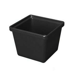  GET ML 149 BK 2 Qt. Square Crock 12/CS   Black Kitchen 