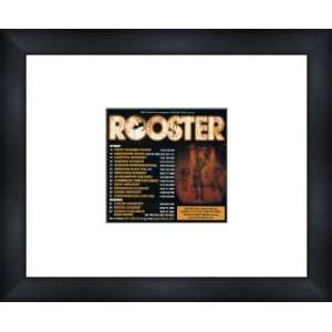  ROOSTER UK Tour 2005   Custom Framed Original Ad   Framed 