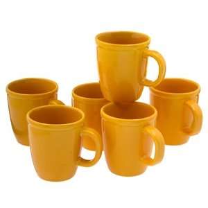  Bodum Corona Mugs, Set of 6, Amber