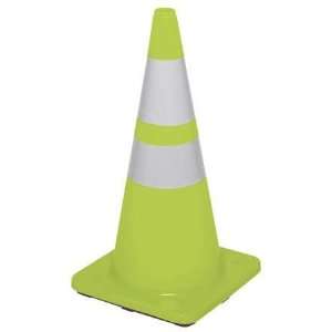 Traffic Cones Reflective Traffic Cone,Lime,36 In