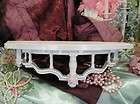 HOMCO SHELF/BED CROWN~ROSE DETAIL~Shabby~​Cottage~Chic
