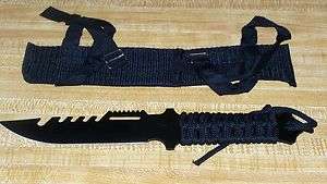   Military Hunting/Survival Knife & Arm/Leg Black Nylon Sheath #3  