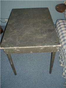 MILITARY FOLDING FIELD TABLE WOOD NICE CONDITION  