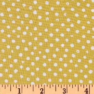  44 Wide Yard Sale Confetti Dot Gold Fabric By The Yard 