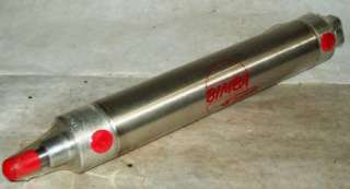 Bimba 1 1/2 x 6 Stainless Air Cylinder SR 176 DP  