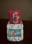 Vintage 1987 Fisher Price Teddy Beddy Bear Jack In The Box