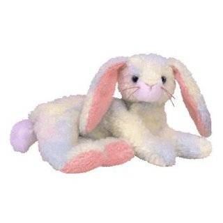   Hoppity the Pink Easter Bunny Rabbit   Ty Beanie Babies Toys & Games