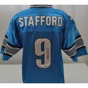  Signed Matthew Stafford Jersey   GAI   Autographed NFL Jerseys 