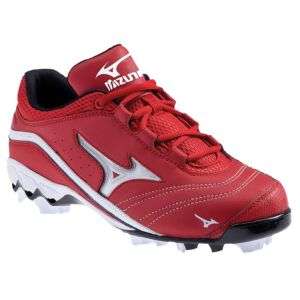 Mizuno 9 Spike Watley G3 Switch   Womens   Softball   Shoes   Red 